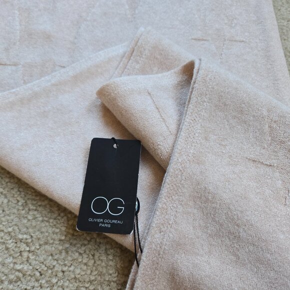 NWT Olivier Goureau Paris Embossed Star Scarf - Picture 11 of 13